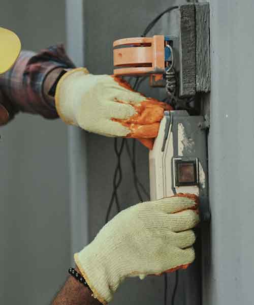 Electrical work for HVAC systems